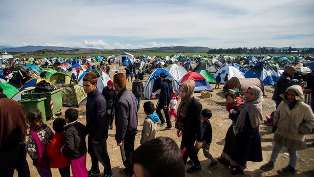 condenado campo refugiados